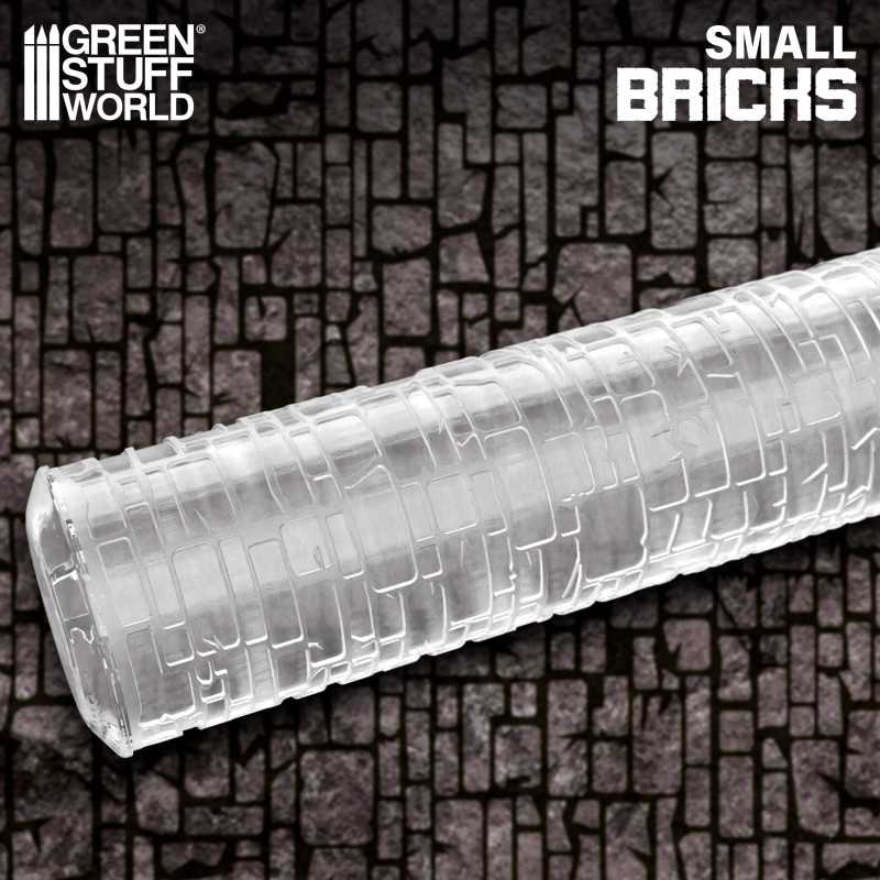 [GSW 1376] Green Stuff : Rouleau à Texturer "Small Bricks"
