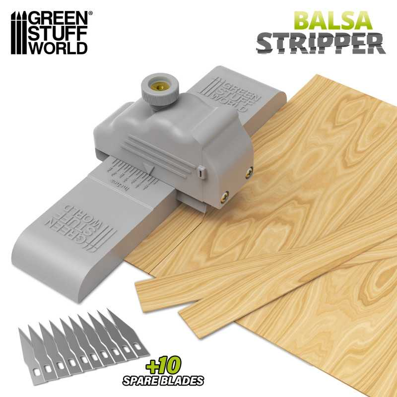 Green Stuff World : Coupe Baguette Balsa (Balsa Stripper) │ Découpe de Précision de Bandes