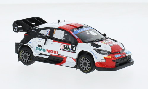 Ixo Models : Toyota GR Yaris Rally1 │ No.1 Rallye WM Safari Rally 2022- S.Ogier/B.Veillas [1/43]