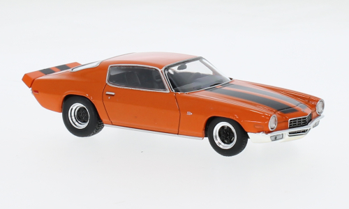 Ixo Models : Chevrolet Camaro RS-Z28 │ Orange/Noire - 1972 [1/43]