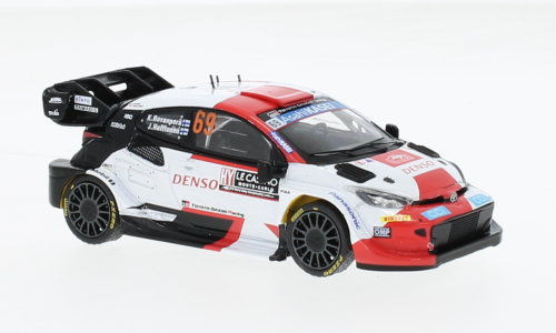 Ixo Models : Toyota GR Yaris Rally1 hybride │ No.69 Rallye WM, Rally Monte Carlo K.Rovanperä/J.Halttunen - 2023 [1/43]