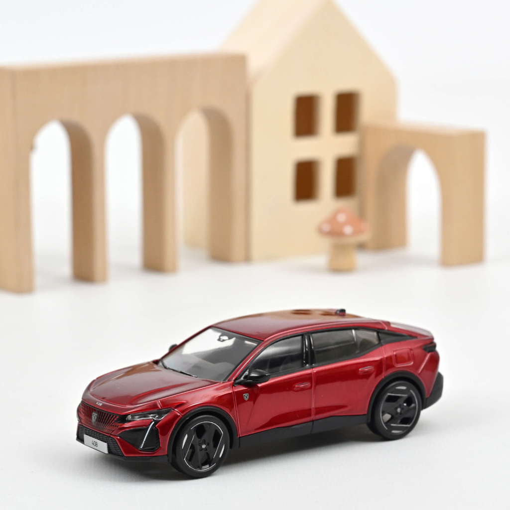 Norev : Peugeot 408 GT │ 2023 Rouge Elixir [1/43]