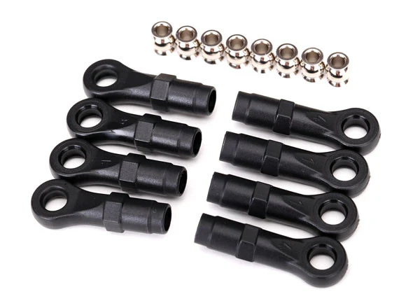 [TAX 8149] Traxxas : Embouts de bielle étendues 4 standard - 4 angle