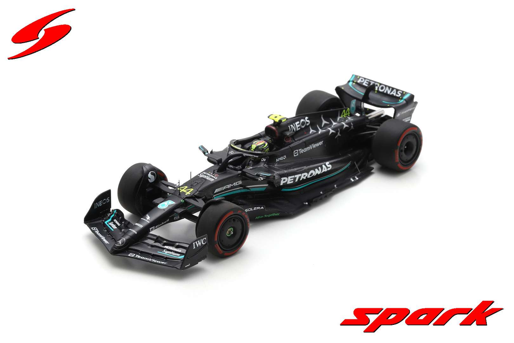 Spark model : Mercedes-AMG Petronas F1 W14 E Performance No.44 Mercedes-AMG Petronas Formula One Team 3rd British GP 2023 Lewis Hamilton [1/43]