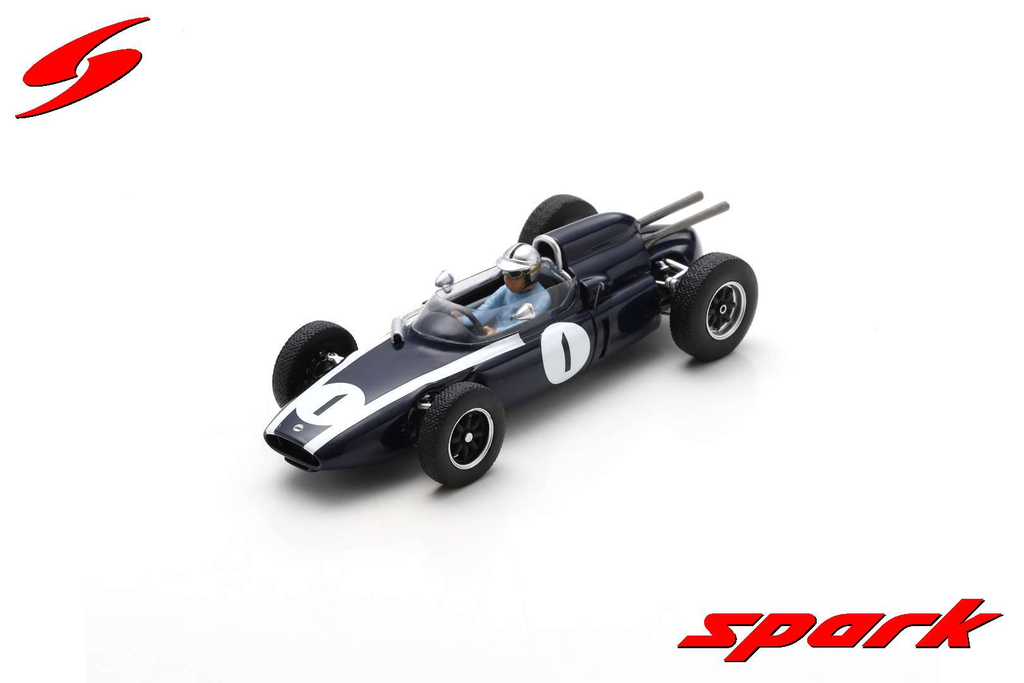 Spark model : Cooper T58 No.1 German GP 1961
Jack Brabham [1/43]