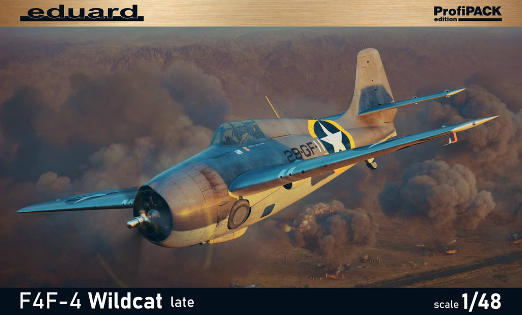 Eduard: Grumman F4F-4 Wildcat "Late" "ProfiPACK" Edition (1:48) │ Ref. 82203