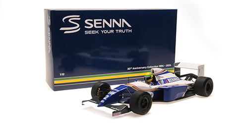 Minichamps : Williams Renault FW16 n°2 Ayrton Senna San Marino 1994 – DIRTY VERSION [1/12]