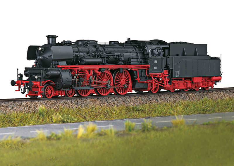 Trix : Locomotive à Vapeur (#18 323) de la DB │ DC Digital Sons Époque III HO - 1/87 (Réf : 25323)