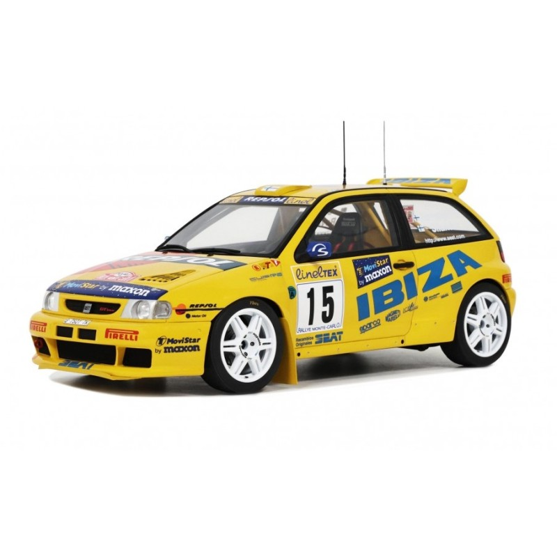 Ottomobile : Seat Ibiza Kit Car │No.15 Rovanpera Monte Carlo - 1998 [1/18]