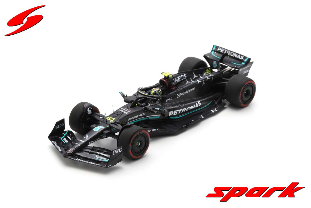 Spark model : Mercedes-AMG Petronas F1 W14 E Performance No.44 Mercedes-AMG Petronas Formula One Team 2nd Spanish GP 2023             Lewis Hamilton [1/43]
