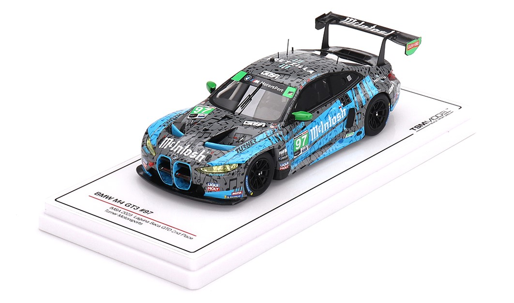 Truescalemodel : BMW M4 GT3 n°97 2° GTD IMSA Laguna Seca 2023 [1/43]