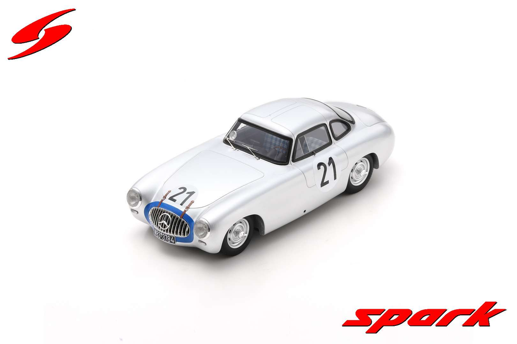 Spark model : Mercedes-Benz 300 SL No.21 Winner 24H Le Mans 1952 H. Lang - F. Riess [1/18]
