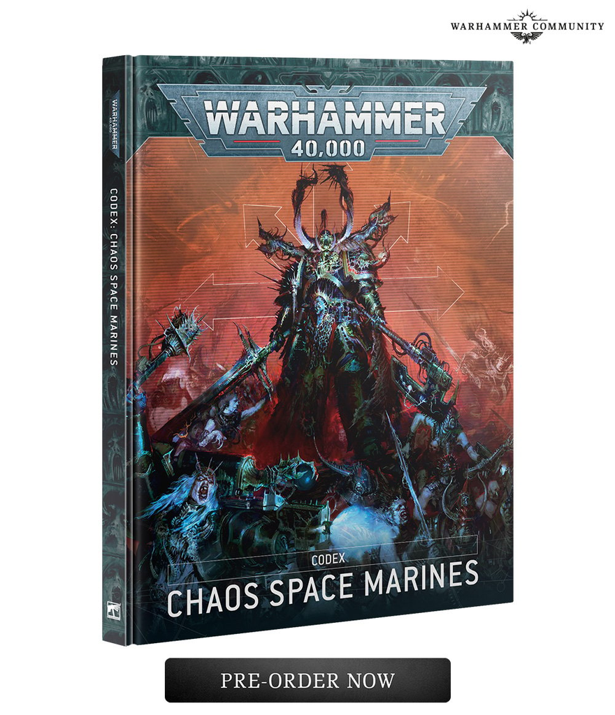 Chaos Space Marines : Codex V10 [FR] │ Warhammer 40.000