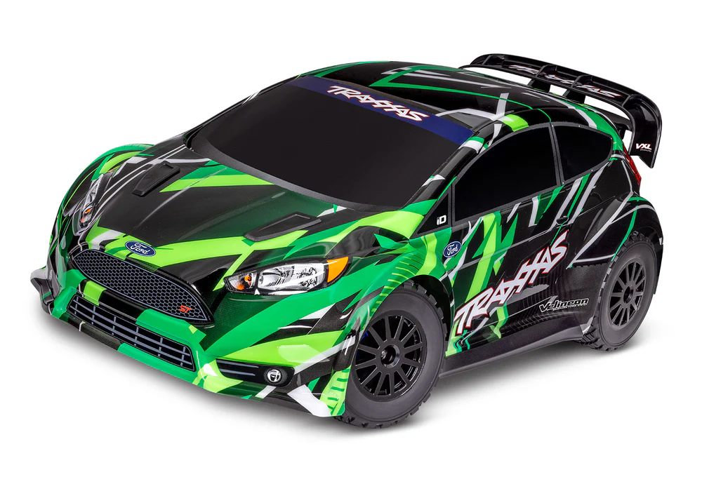 [TAX 74276-4-GRN] Traxxas : Ford Fiesta ST Rally VXL  (Green)