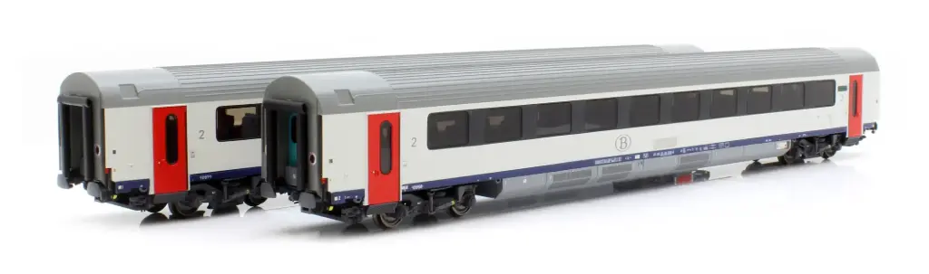 LSmodels : Coffret 2 Voitures I11 2° classe SNCB-NMBS Alternatif