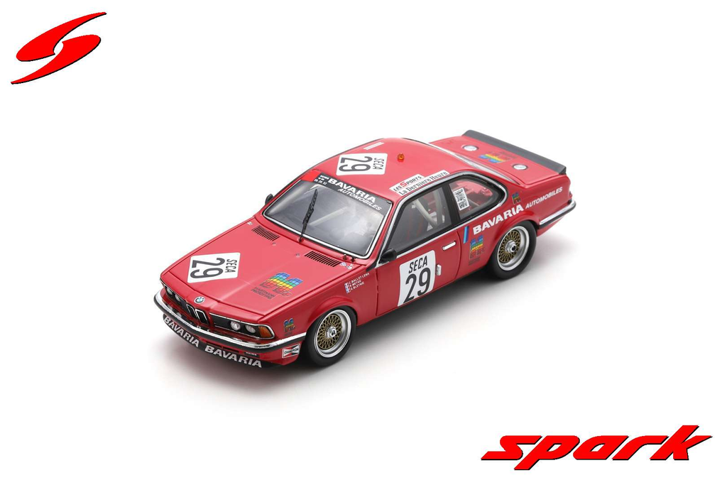 BMW 635 Csi │ No.29 Bavaria Automobiles
24H Spa 1984 - C.Ballot Lena - G.Bleynie - R.Metge [1/43]