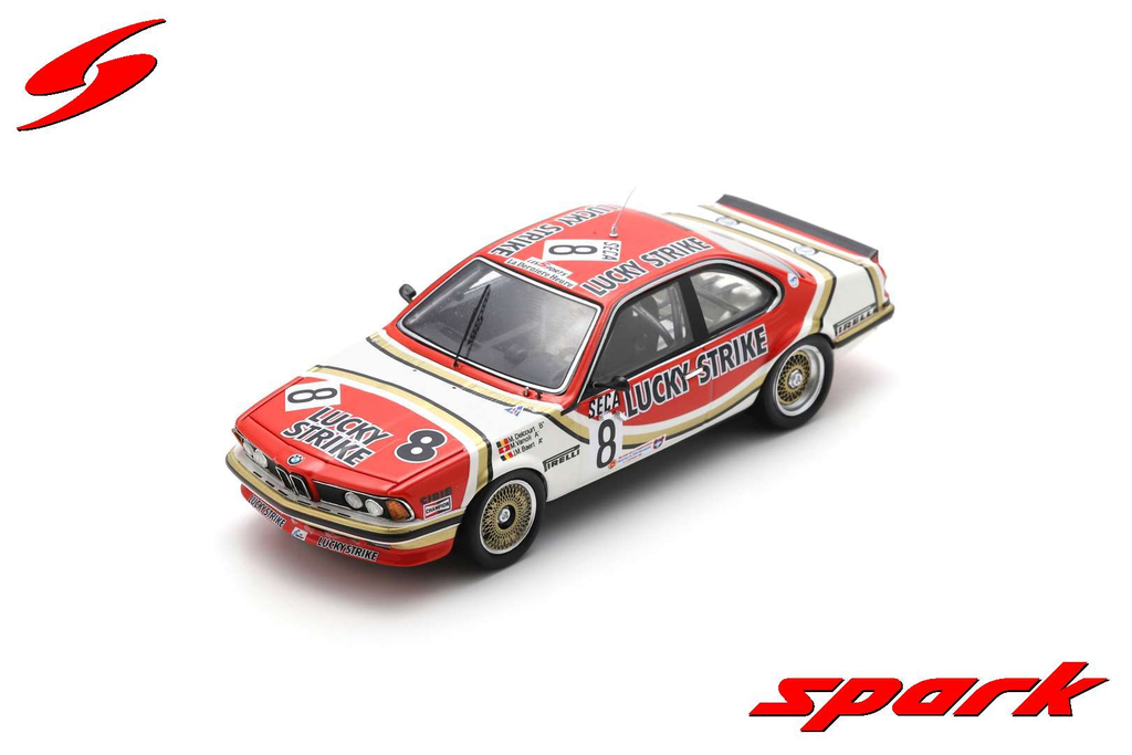 Spark : BMW 635 Csi │ No.8 24H Spa 1983
M.Delcourt - M.Vanoli - J. M.Baert [1/43]