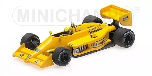 Minichamps : Lotus Honda 99T Dirty version Ayrton Senna F1 1st Win Monaco Monaco - 1987 [1/18]