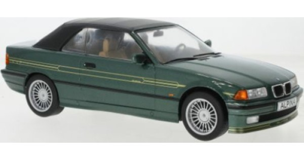 Modelcar : BMW Alpina B3 3.2 Cabriolet │ Vert Métallique  [1/18]