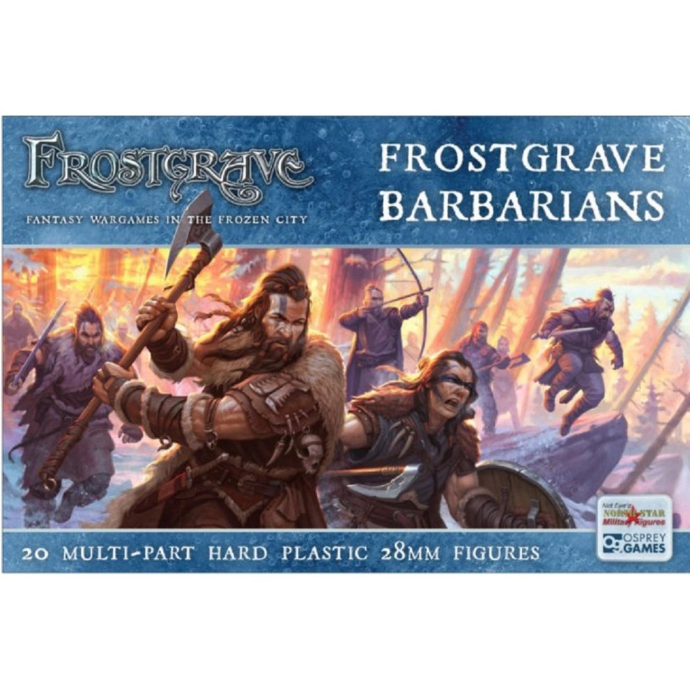 [FGV P04] Frostgrave : Barbarians I (20 figurines)