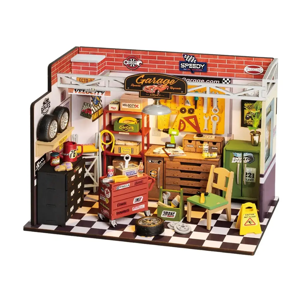 Rolife : Kit de maison miniature DIY - Garage Workshop