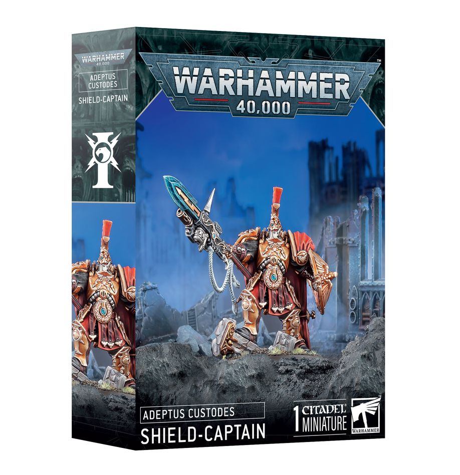 [GAW 01-21] Adeptus Custodes : Shield-Captain │ Warhammer 40.000
