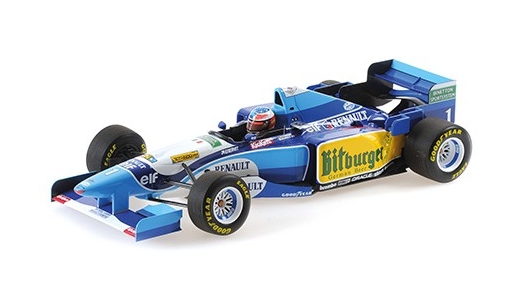 Minichamps : Benetton Renault B195 1 Michael Schumacher F1 Belgique 1995 Winner [1/18]