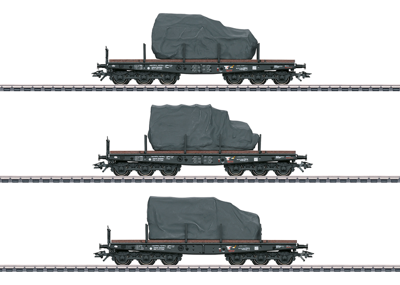 Marklin : Wagons Plats SSyms Koln
