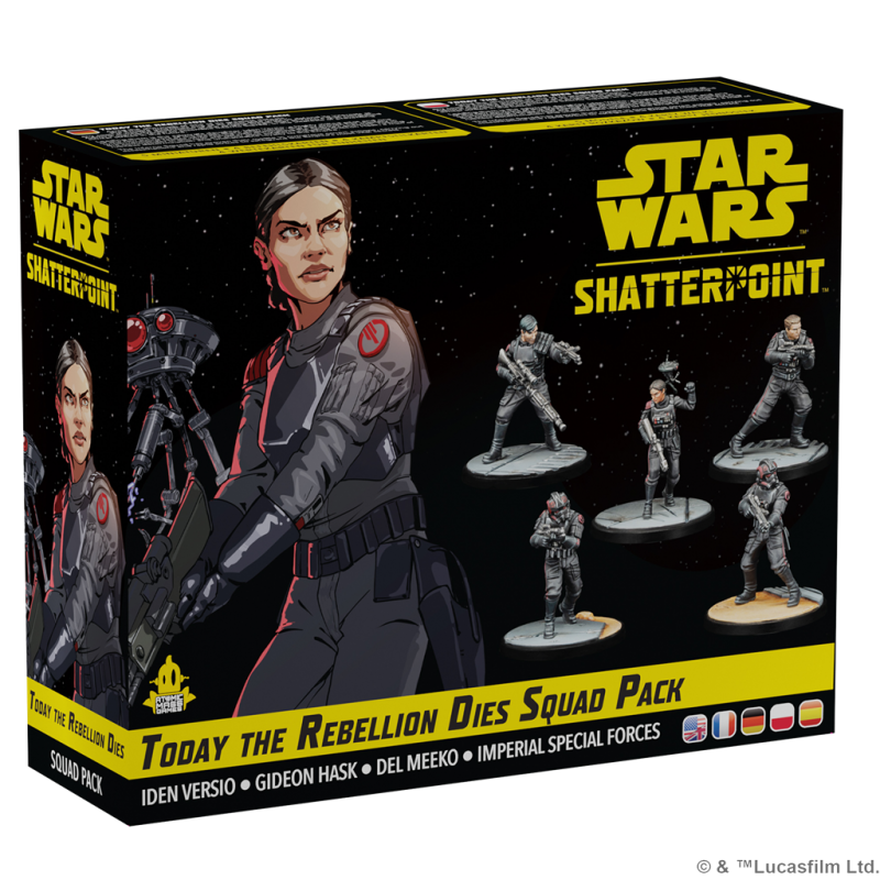 [AMG SWP34] Star Wars Shatterpoint : "Today the Rebellion dies" Squad Pack [ML]