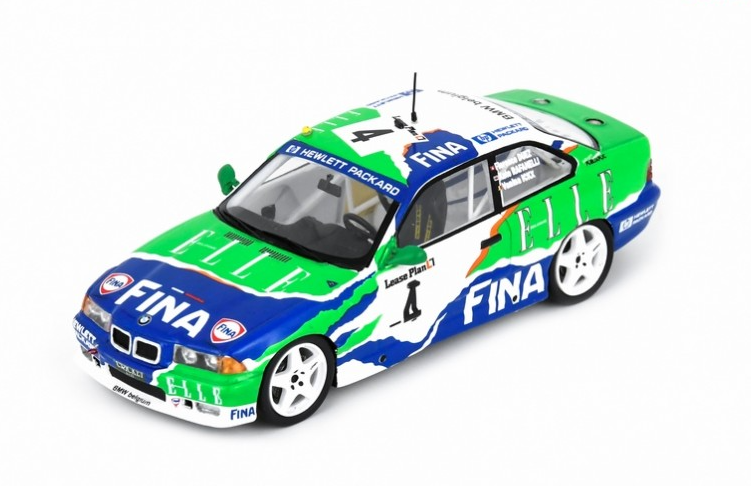 Sparkmodel : BMW M3 E30 No.4 BMW Fina 24H Spa 1997 Fl. Duez - V. Ickx - K. Rafanell [1/43]