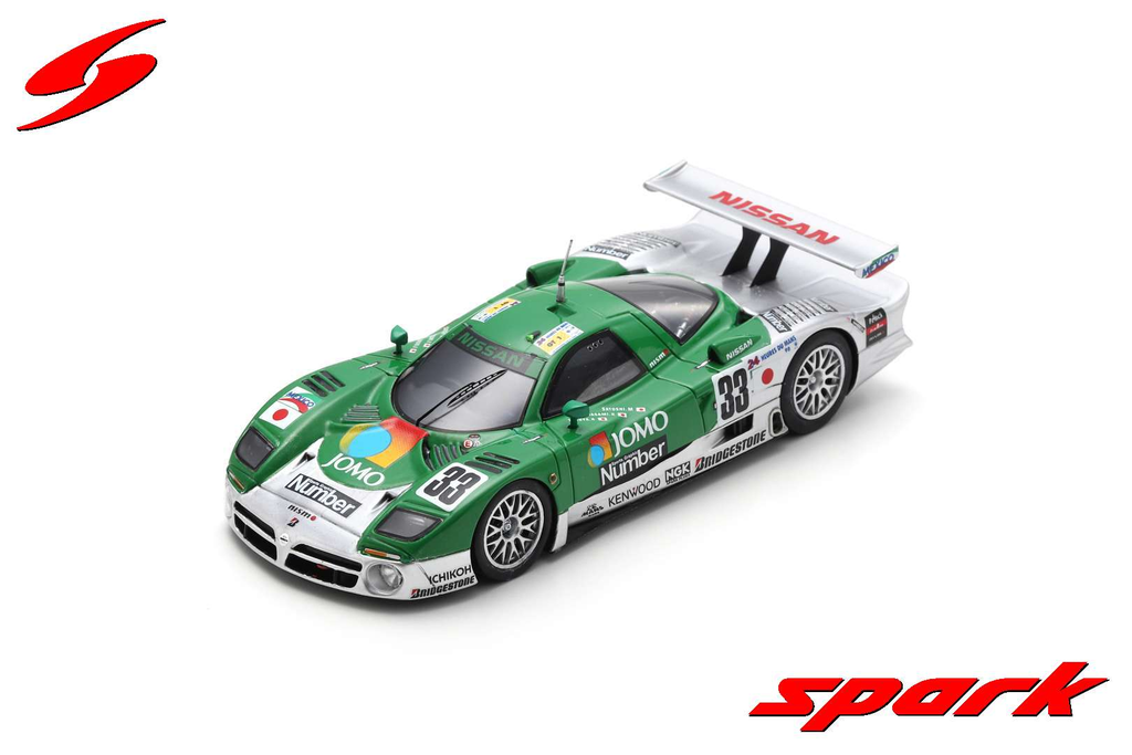 Sparkmodel : Nissan R390 GT1 No.33 Nissan Motorsport 10th Le Mans 24H 1998
S. Motoyama - M. Kageyama - T. Kurosawa [1/43]