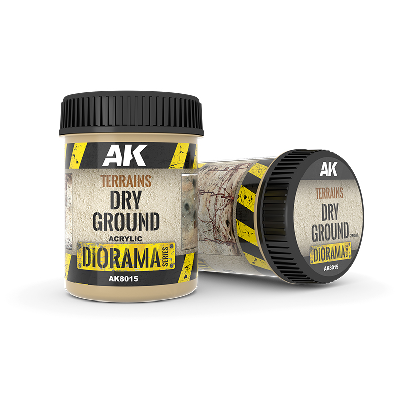 [AK AK8015] AK interactive : Terrains DRY Ground / Diorama Series