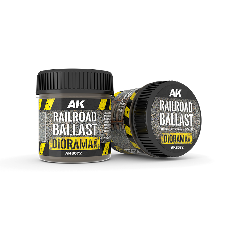 [AK AK8072] AK interactive : Railroad Ballast 
