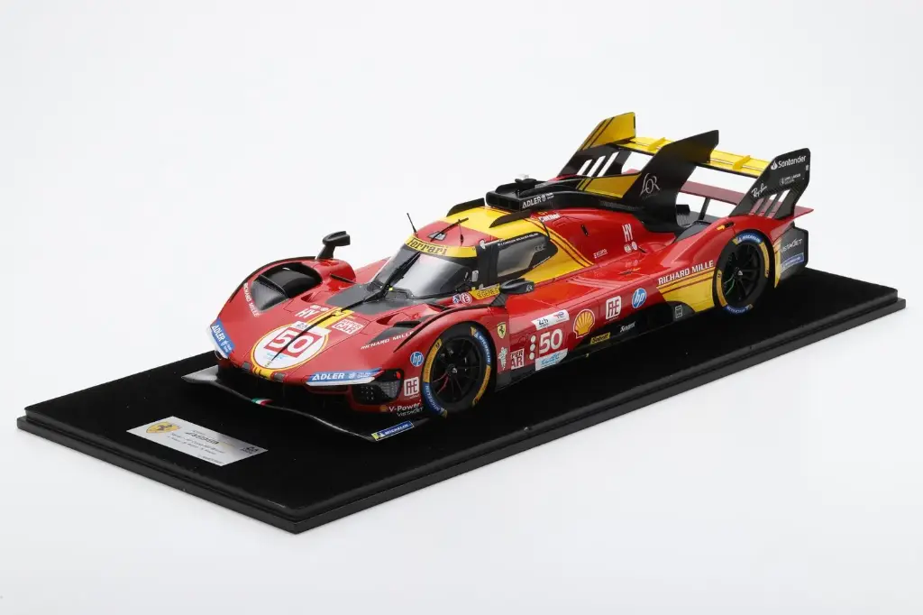 Looksmart 1/12 : Ferrari 499P No.50 Ferrari AF Corse Le Mans 24H 2024 Winner Fuoco/Molina/Nielsen  
