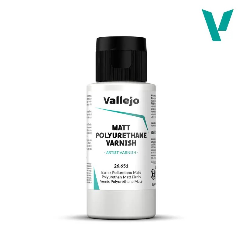[VAL 26.651] Vallejo : Vernis Matt Polyurethane │ 60ml