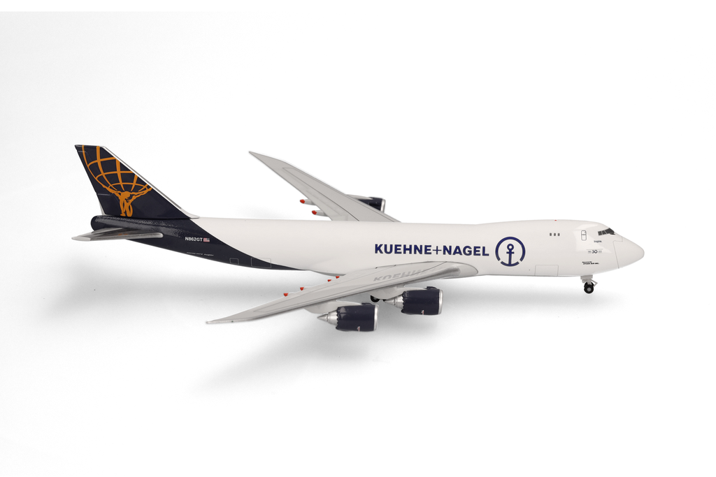 [HER 537506] Herpa : Boeing 747-8F │ Kuehne+Nagel N862GT “Inspire” [1/500]