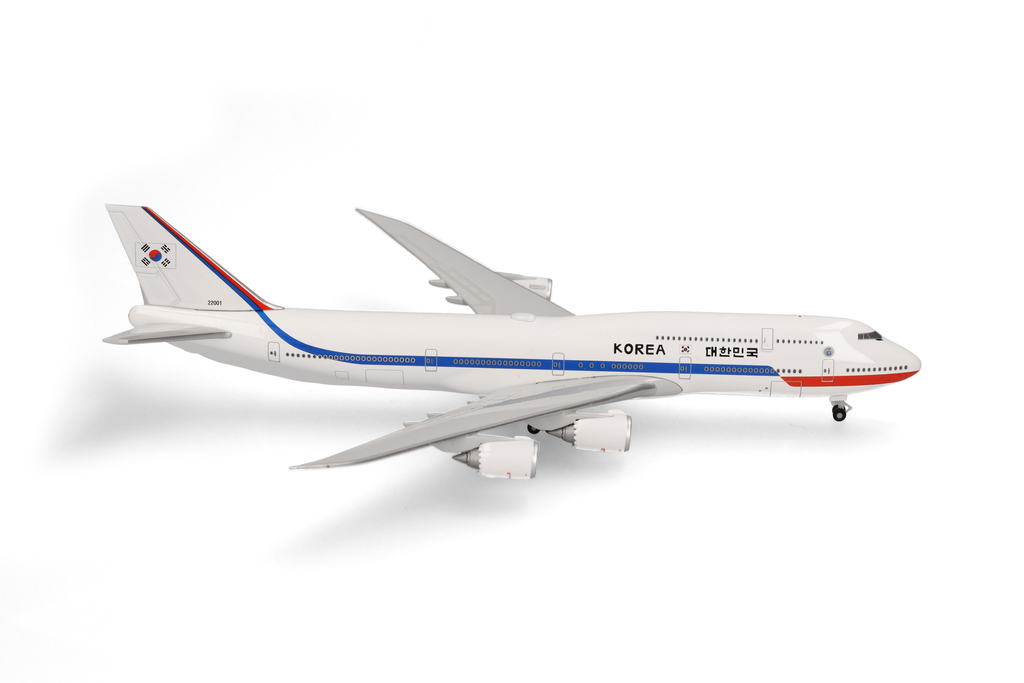 Herpa : Boeing 747-8 │ Sud Corée Gouvernement [1/500]