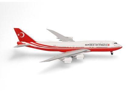 Herpa : Boeing 747-8 BBJ │Gouvernement Turque [1/500]