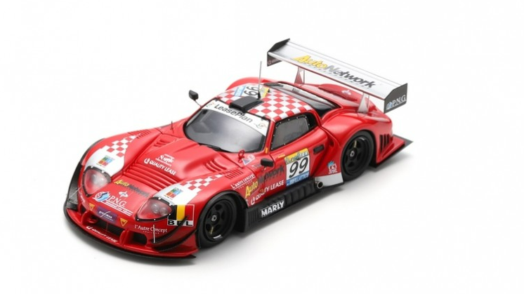Sparkmodel : Marcos Mantara LM600 No.99 24H Spa 2002 B. de Dryver – R. Virtanen – M. Weisenburge [1/43]