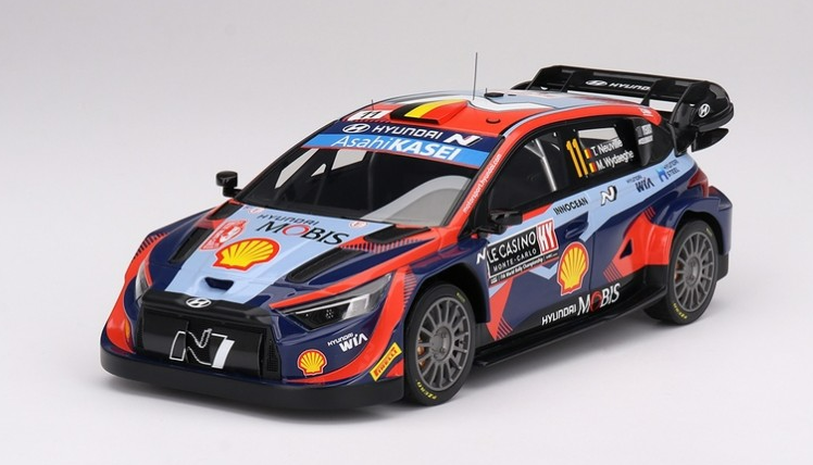 Top Speed : Hyundai I20 N Rally1 Hybrid n°11 3° Monte carlo . Neuville  [1/18]