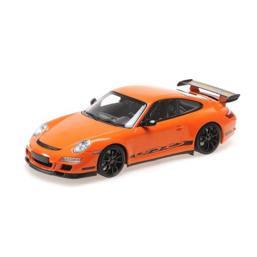 Minichamps : Porsche 911 GT3 RS 2007 Orange  [1/18]