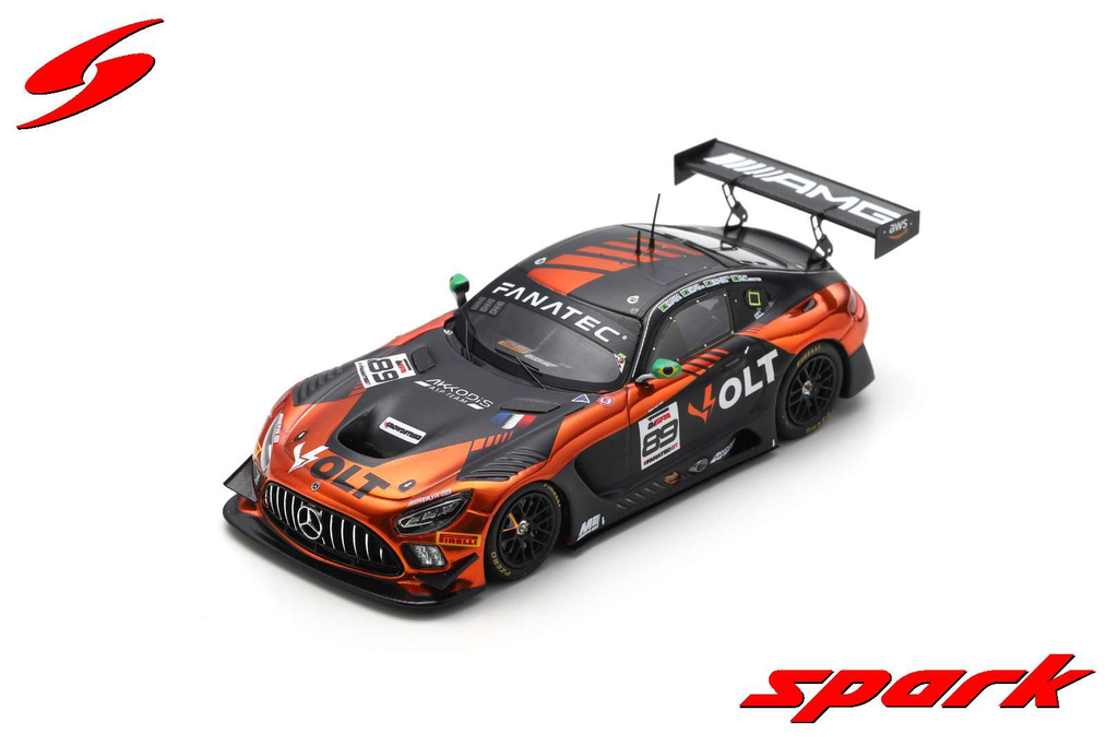 Spark model : Mercedes-AMG GT3 No.89 AKKODIS ASP Team 24H Spa 2023
A. Baptista - R. Baptista - A. Hellmeister - B. Baptista [1/43]