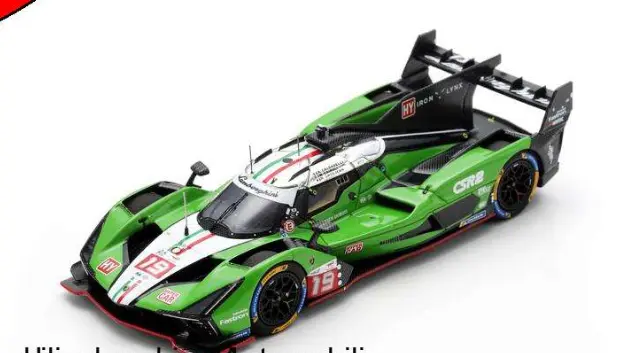 Spark : Lamborghini SC63 │ No.19 LAMBORGHINI IRON LYNX Le Mans 24H 2024 R. Grosjean - A. Caldarelli - M. Cairoli [1/43]