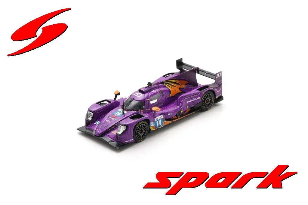 Spark : ORECA 07 - Gibson N°14 AO by TF 24H Le Mans 2024 PJ Hyett - L. Delétraz - A. Quinn