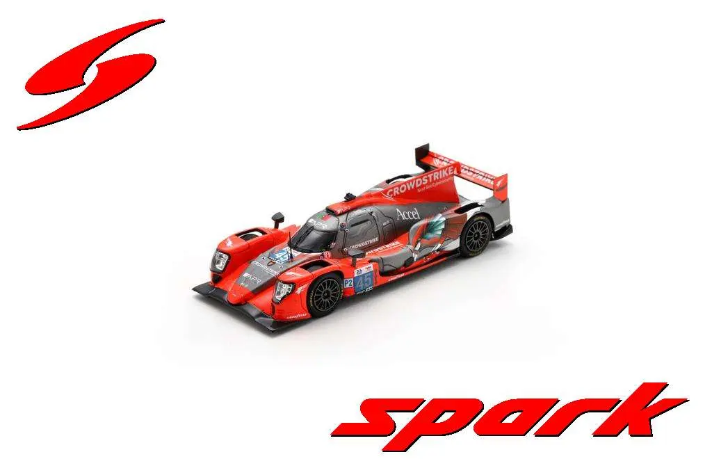 Spark : Oreca 07 Gibson │ No.45 CROWDSTRIKE RACING by APR Le Mans 24H 2024 G. Kurtz - C. Braun - N. Catsburg [1/43]