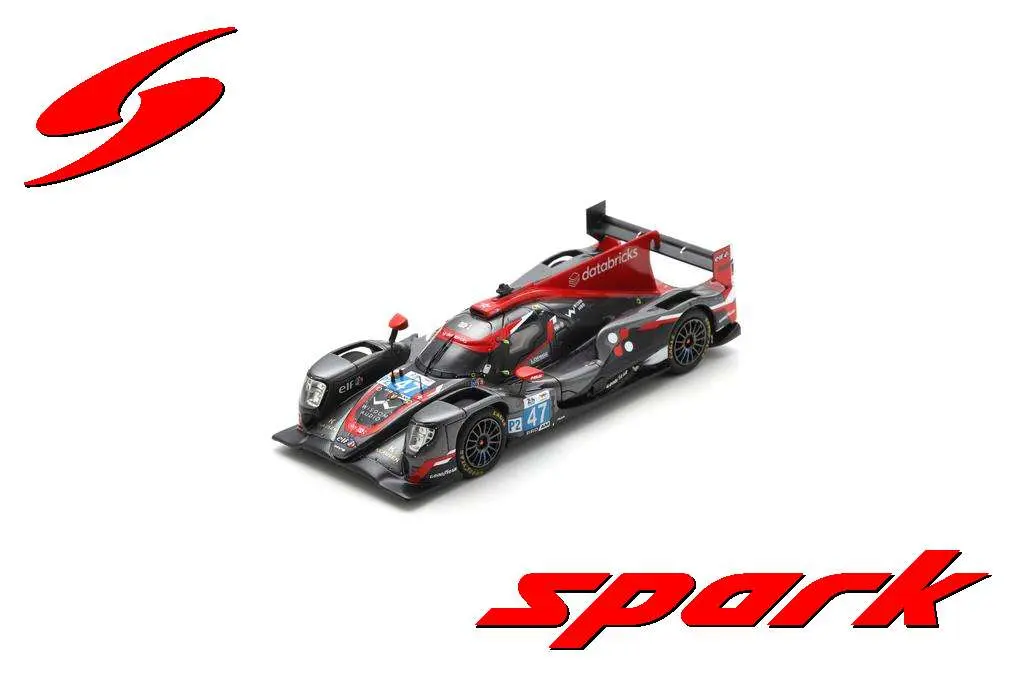 Spark : Oreca 07 Gibson │ No.47 COOL RACING Le Mans 24H 2024 N. Rao - M. Bell - F. Vesti [1/43]