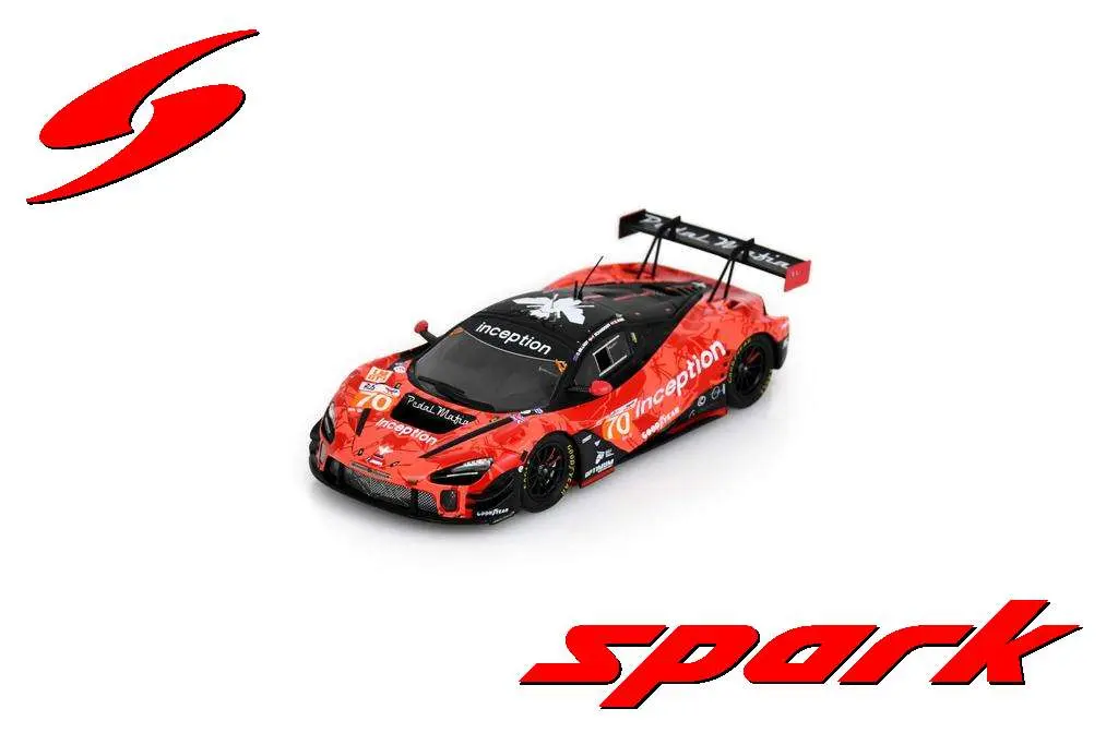 Spark : MCLAREN 720S GT3 Evo N°70 INCEPTION RACING 24H Le Mans 2024 B. Iribe - O. Millroy - F. Schandorff