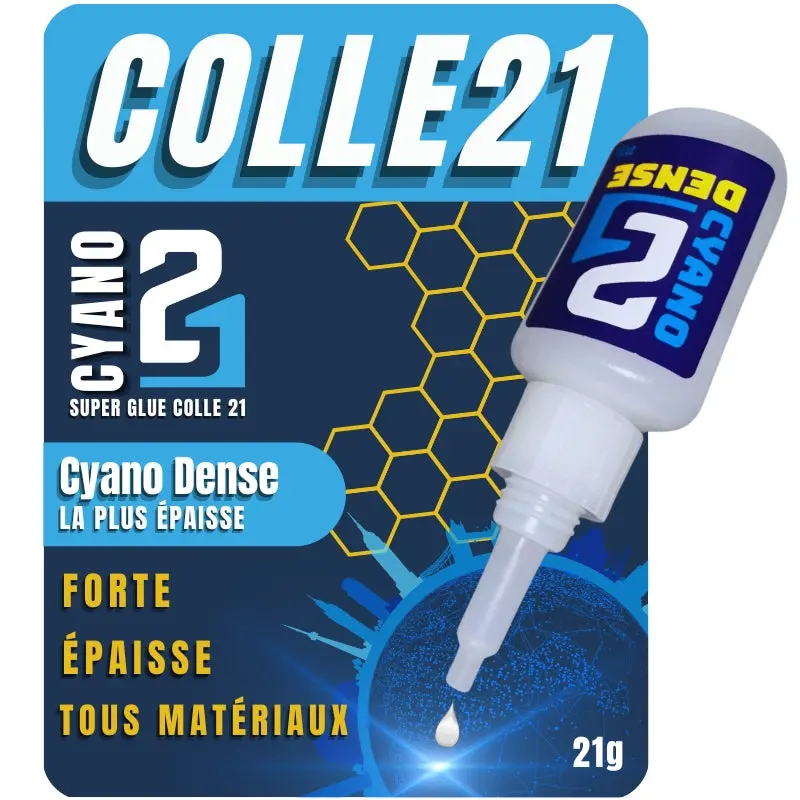 [C21 CY_DEN21] Colle21 : Colle Cyanoacrylate "Dense" (21g)