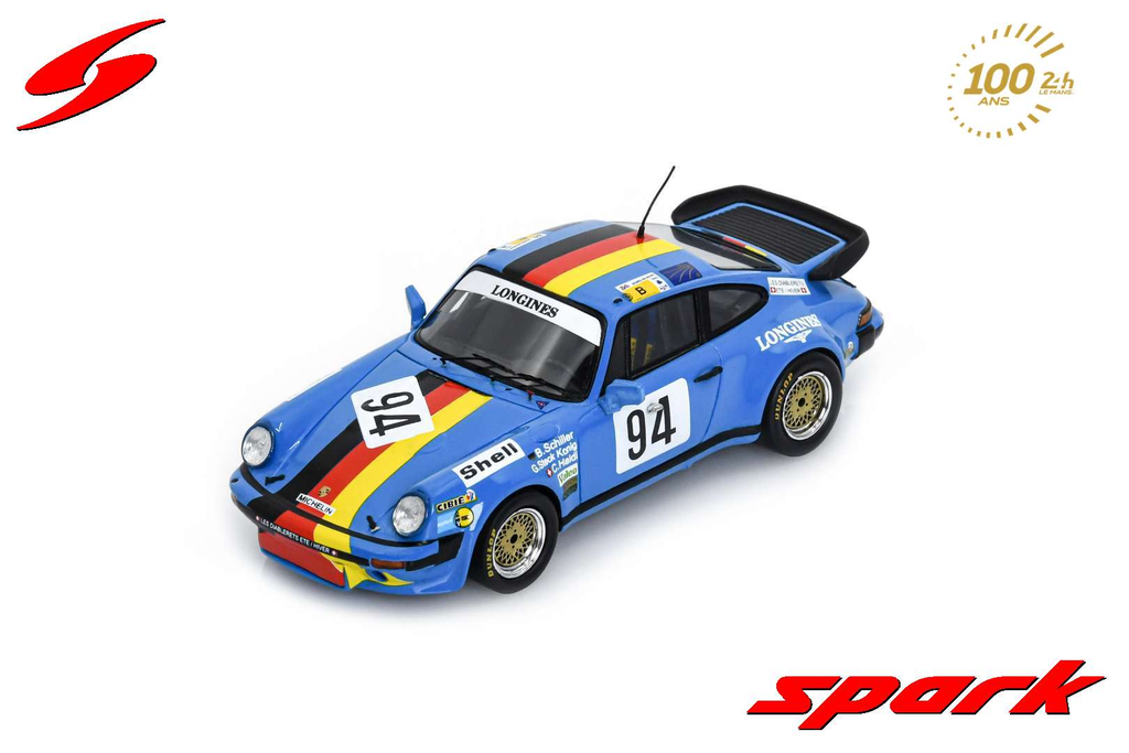 Spark : Porsche 930 │ No.94 24H Le Mans 1983 - C. Haldi - G. Steckkönig -B. Schiller [1/43]