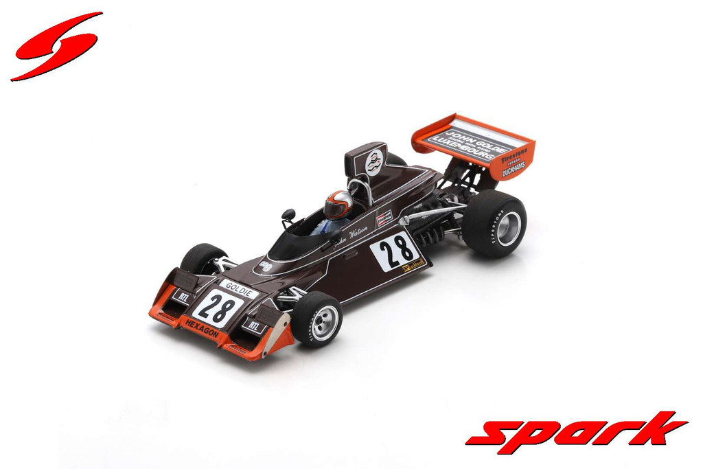 Spark : Brabham BT42 │ No.28 Dutch GP 1974
John Watson [1/43]